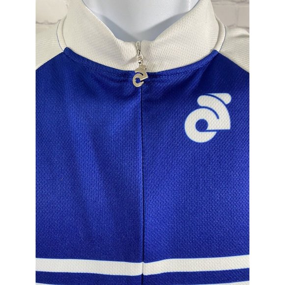 Exel Champ-Sys Pelotonia Multicolored Biking Riding Cycling Half Zip Shirt L - Picture 5 of 8